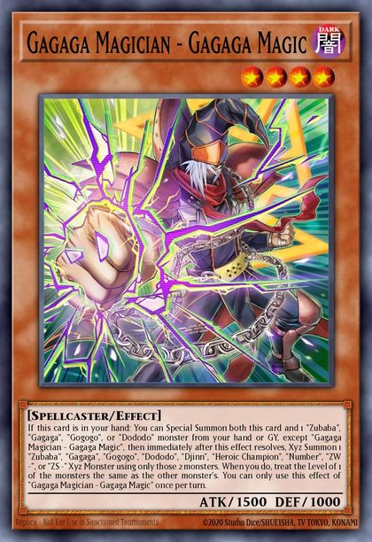 Gagaga Magician – Gagaga Magic card art