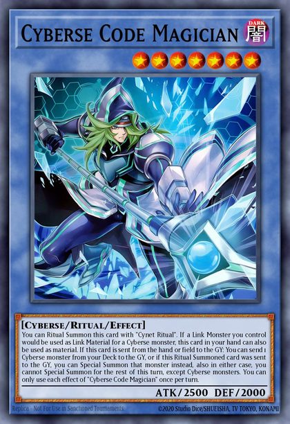 Cyber Code Magician card art